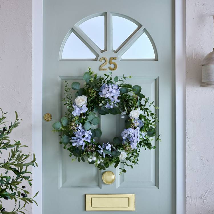 Home Faux Classic Summer Wreath 0
