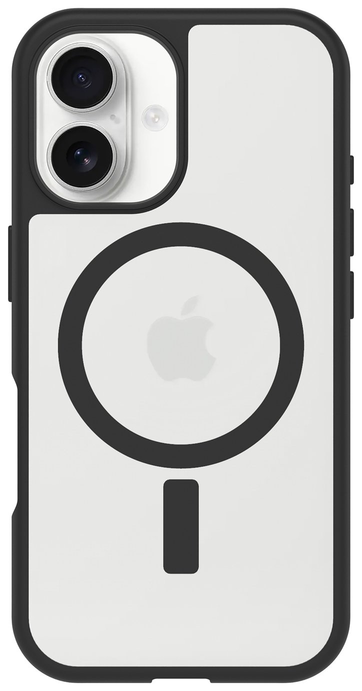 OtterBox React iPhone 16 Phone Case MagSafe - Clear/Black