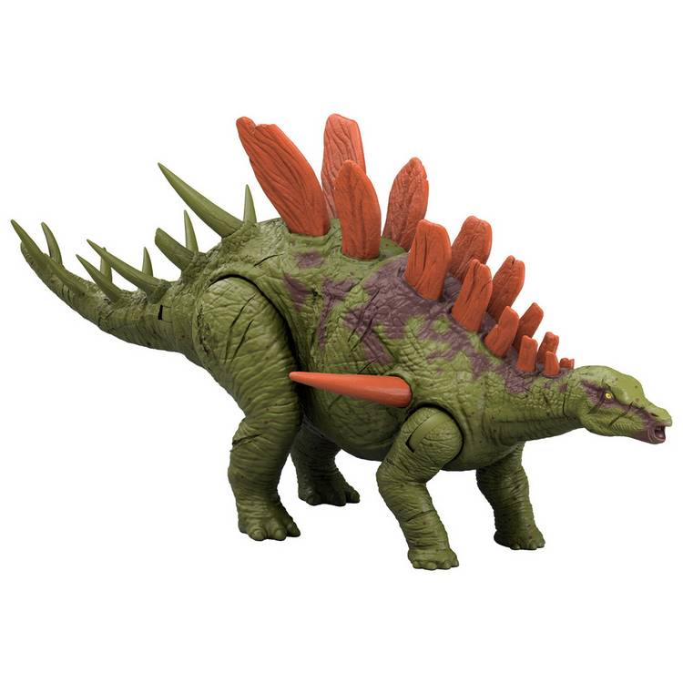 Jurassic World Dinosaur Wild Roar Kentrosaurus Action Figure 0