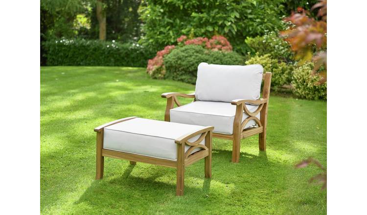 Argos wooden garden deals chairs