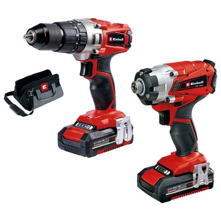Einhell Power X-Change Cordless Impact Drill and Driver- 18V 0
