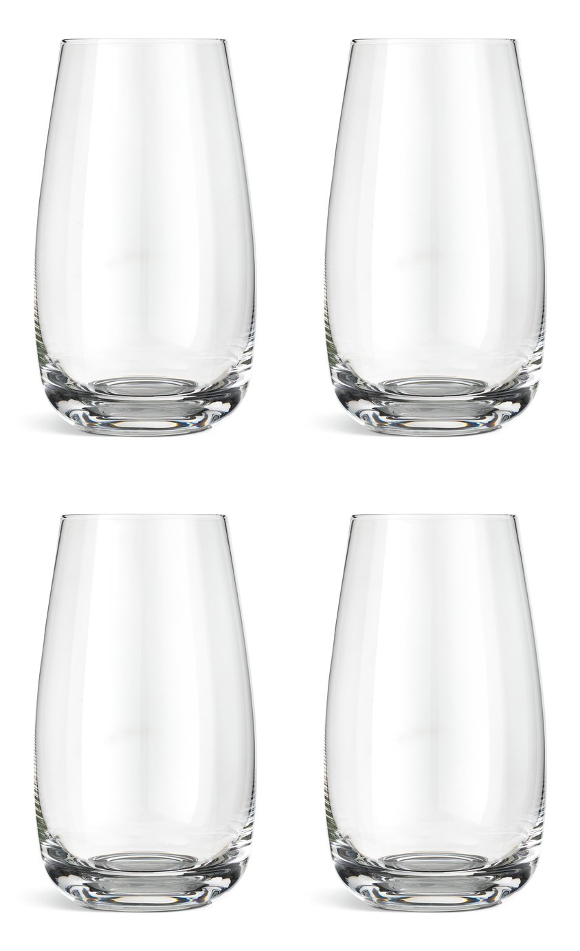 Habitat Apple Set of 4 Hi Ball Glasses