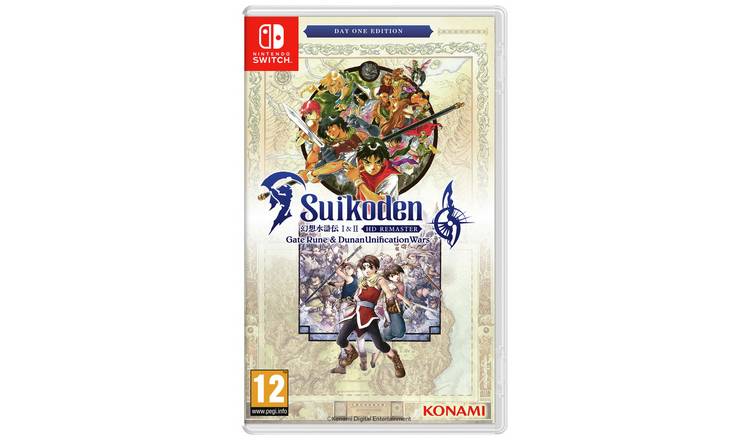 Suikoden I&II HD Remaster Day One Edition Switch Game