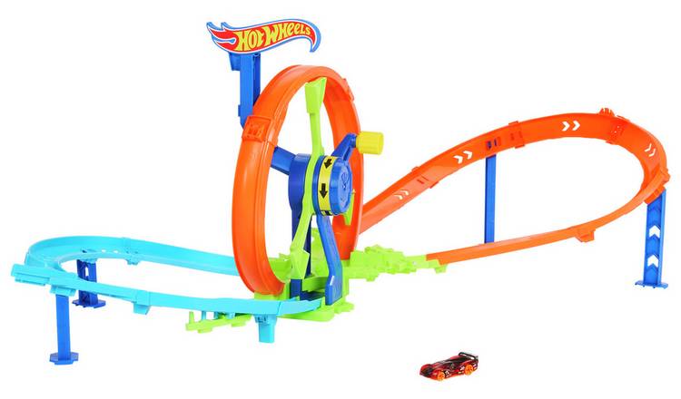 Hot Wheels Action Rapid Launch and Loop Toy Car Track Set