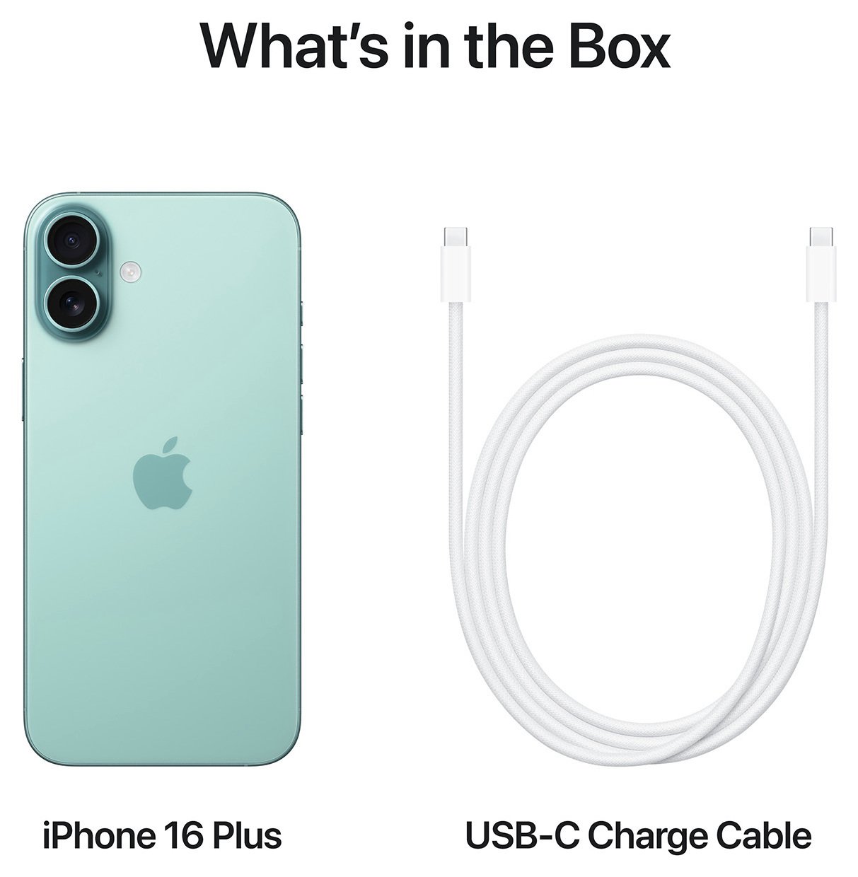 Buy SIM Free iPhone 16 Plus 5G 128GB AI Mobile Phone - Teal | SIM