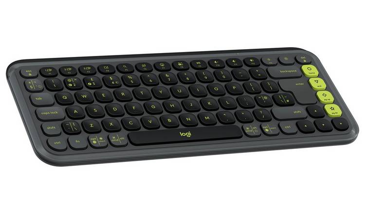 Logitech POP Icon Wireless Keyboard - Graphite