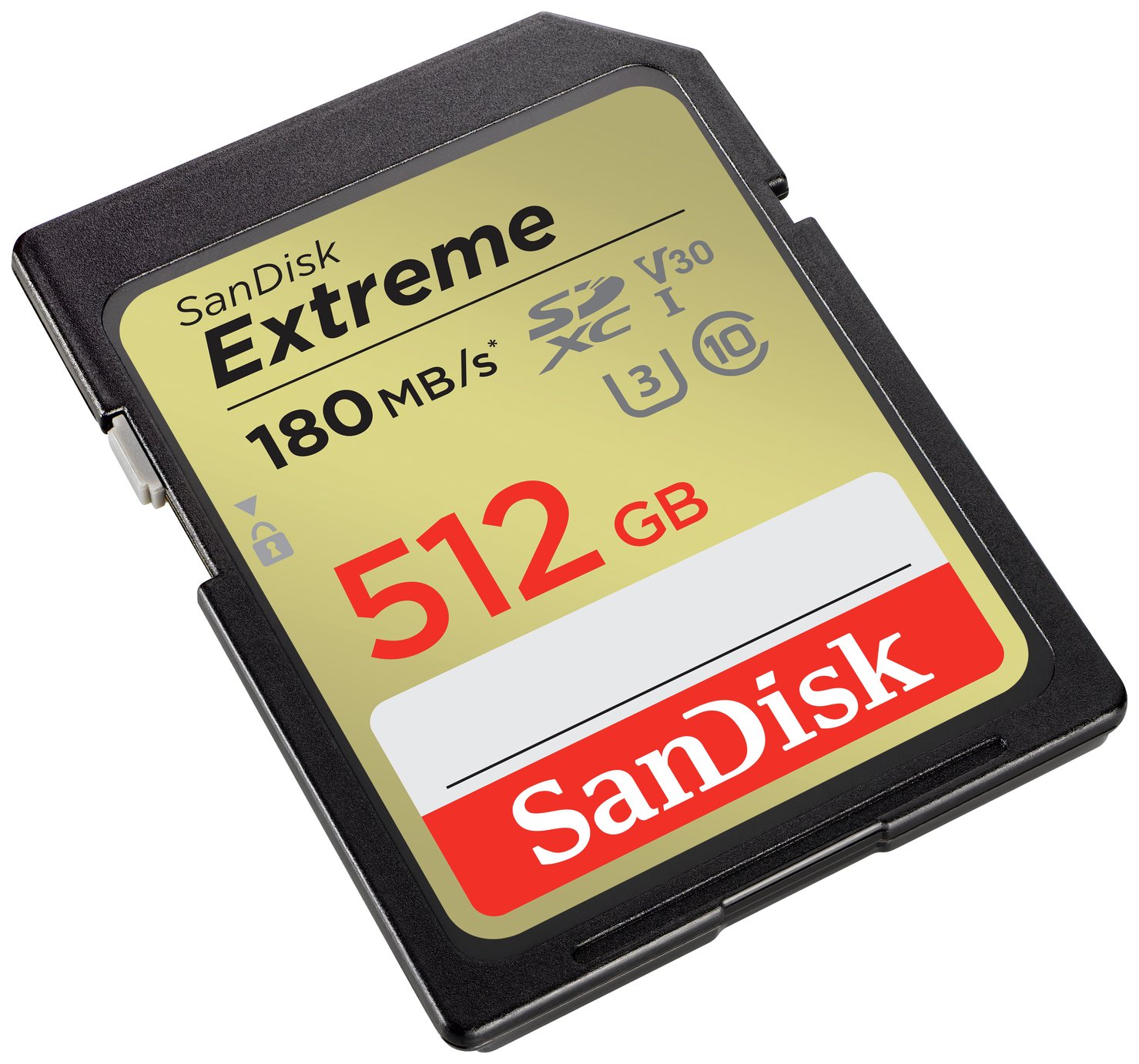 Buy SanDisk Extreme 180MBs SDXC Memory Card - 512GB | Memory cards