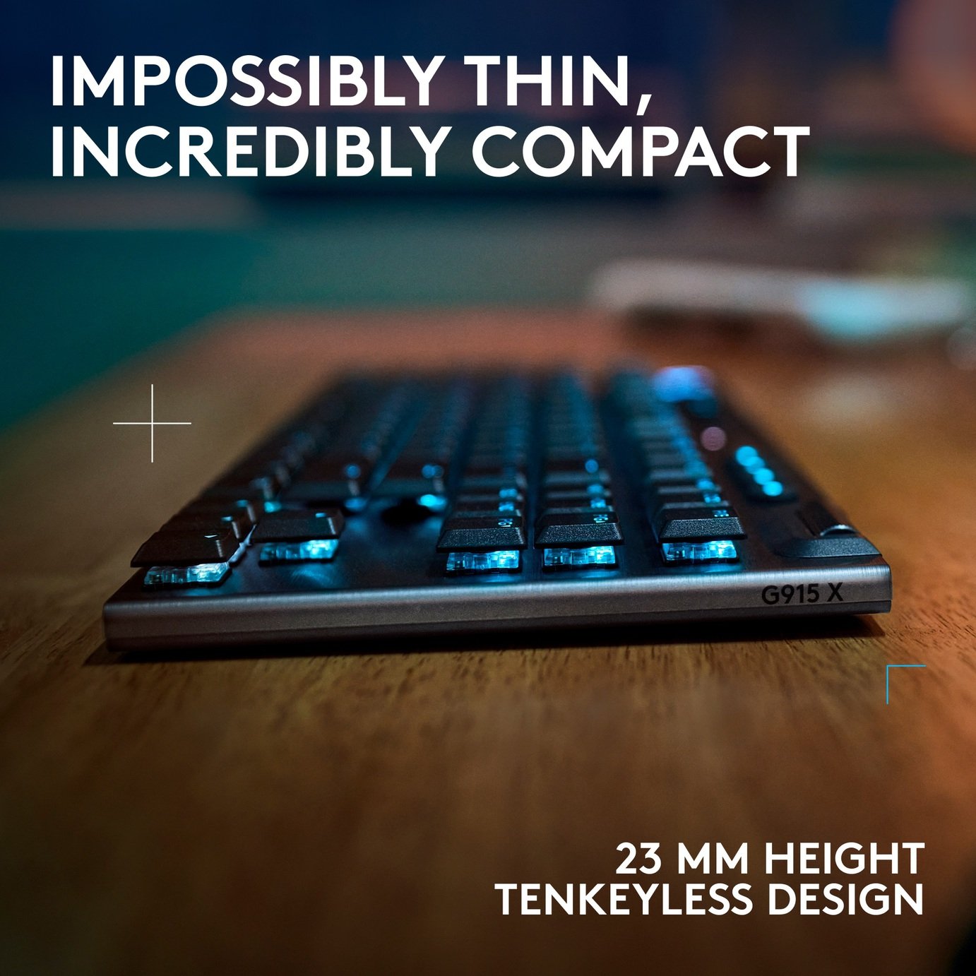 Buy Logitech G915 X Lightspeed TKL Wireless Keyboard - Black | PC