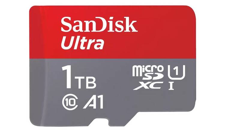 SanDisk Ultra MicroSDXC Memory Card with SD Adapter - 1TB