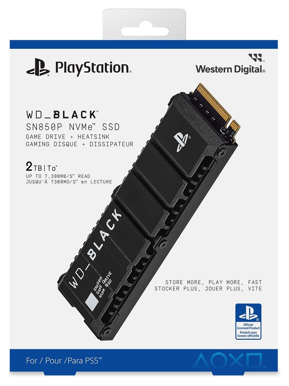 Buy WD SN850P 2TB NVMe SSD for PS5 | External hard drives | Argos