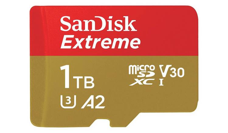 SanDisk Extreme MicroSDXC Memory Card with SD Adapter - 1TB