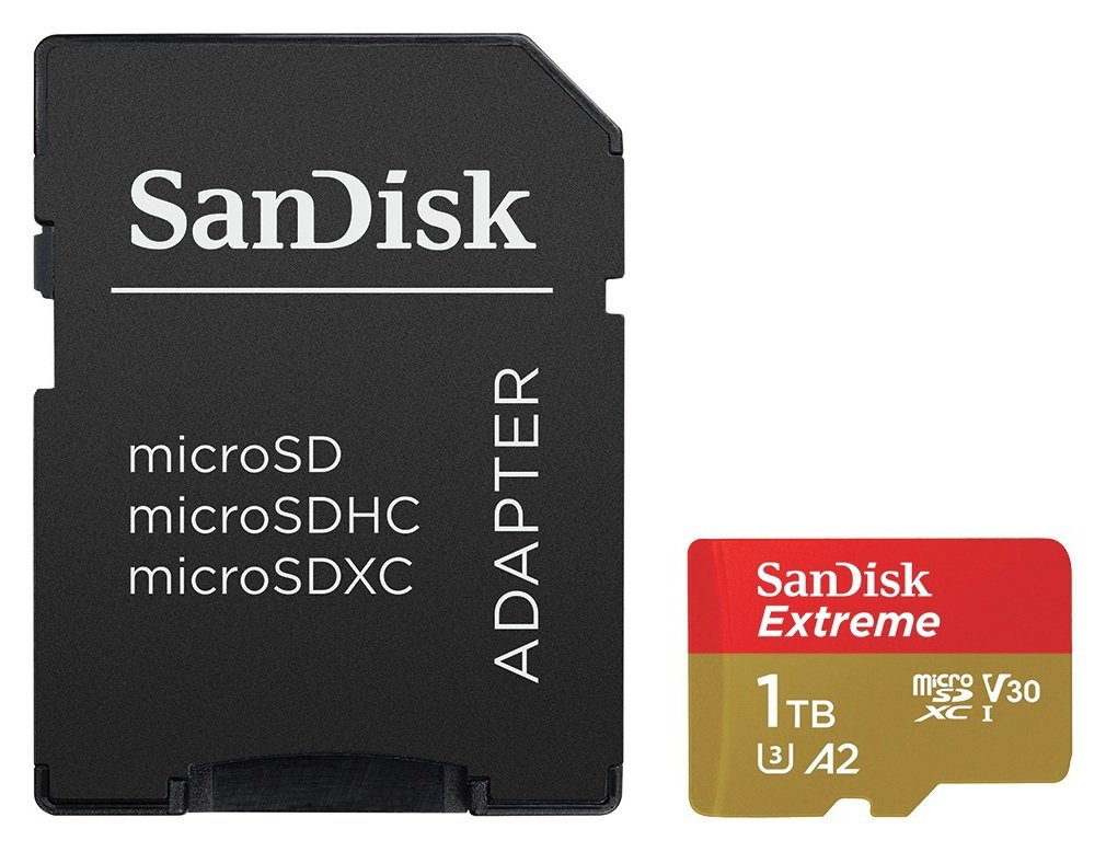 SanDisk Extreme microSDXCメモリカード1TB Buy SanDisk Extreme MicroSDXC Memory Card with SD Adapter - 1TB