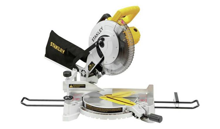 Stanley 254mm Corded Compound Slide Mitre Saw - 1650W