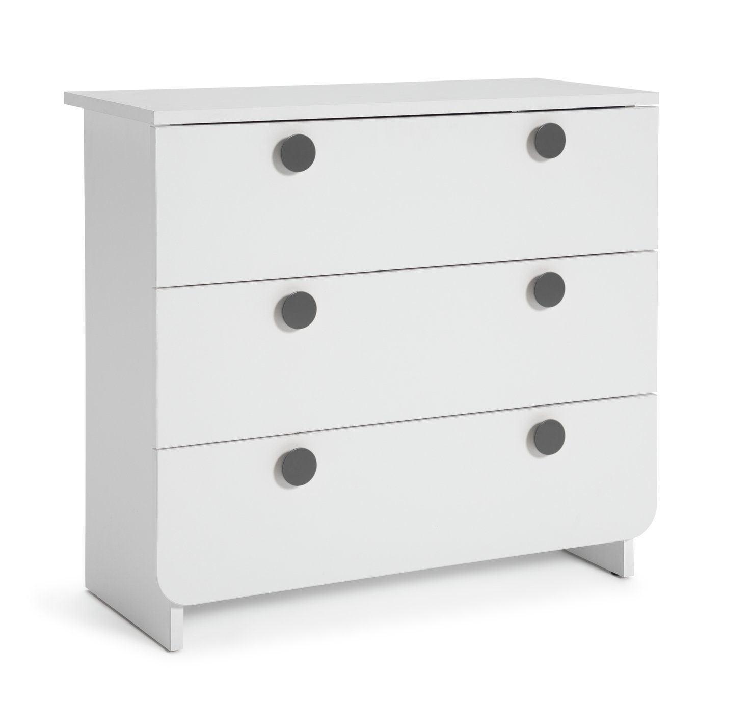 Habitat Kids Rudi 3 Chest of Drawers - White and Grey