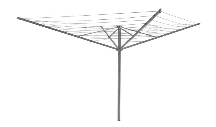 Buy Argos Home 50m 4 Arm All Metal Rotary Airer Washing lines