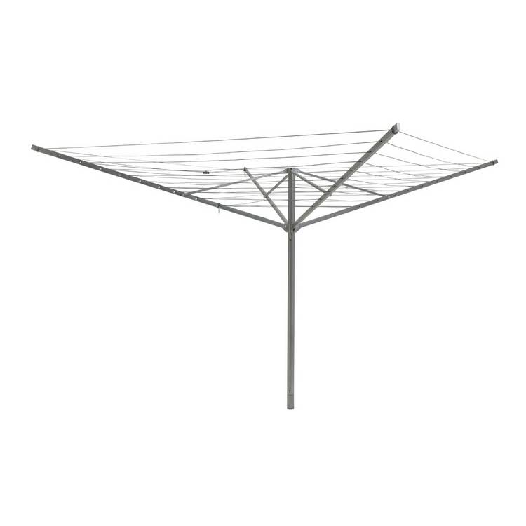 Argos Home 50m 4 Arm All Metal Rotary Airer 0