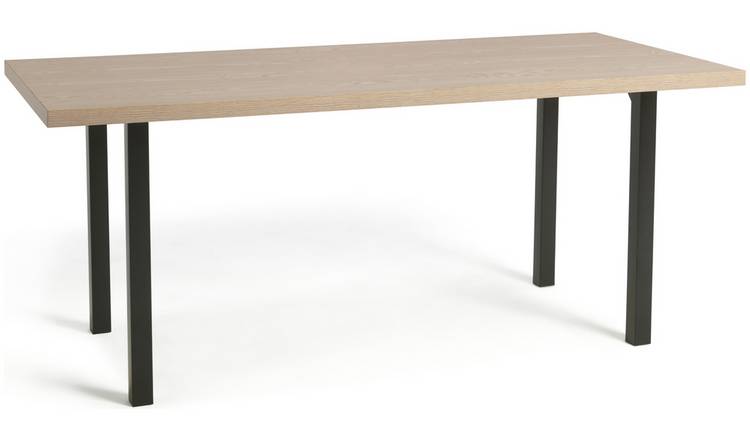 Solid birch deals wood dining table