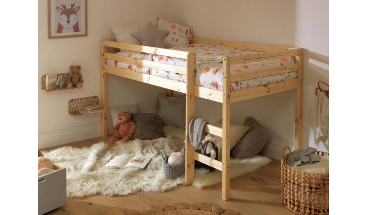 Argos Home Kaycie Mid Sleeper Single Bed Frame & Mattress