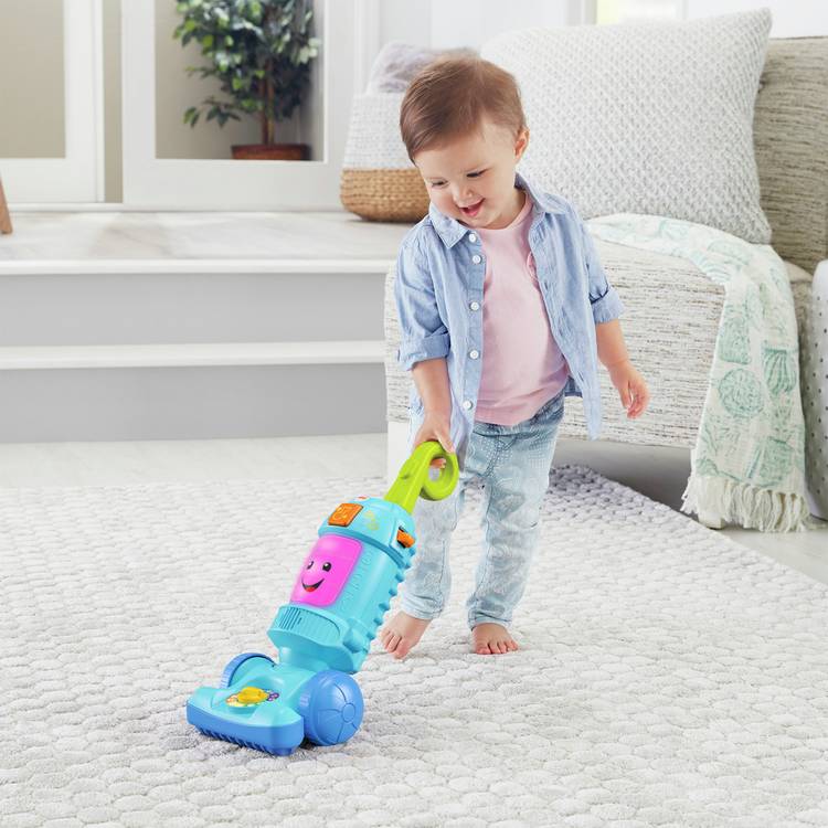 Fisher-Price Laugh & Learn Light-up Toy Vacuum Cleaner 0
