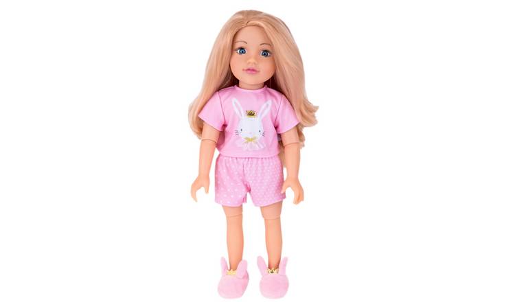 Princess Pajamas for American Girl Doll & 18-inch Doll Princess Pajamas  With Optional Crown Doll Princess Pjs, Doll Crown 