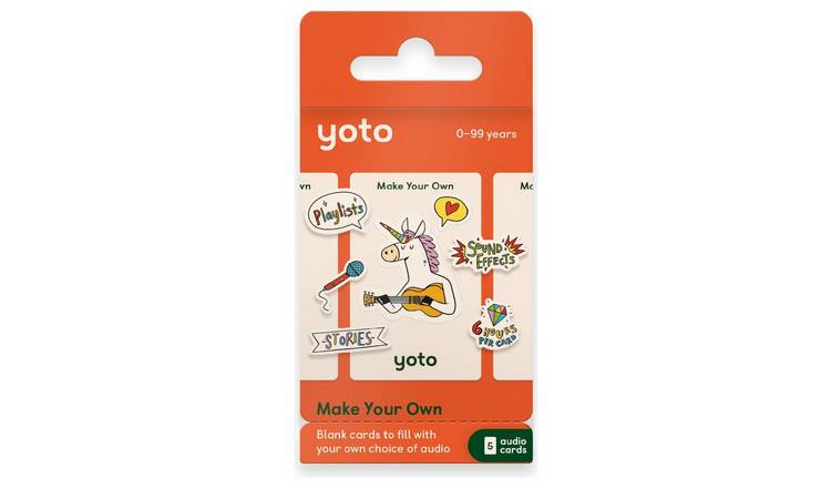 Yoto Make Your Own Pack -5 Cards