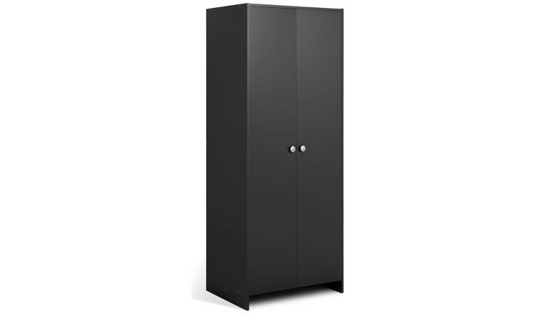 Argos Home Seville 2 Door Wardrobe - Anthracite