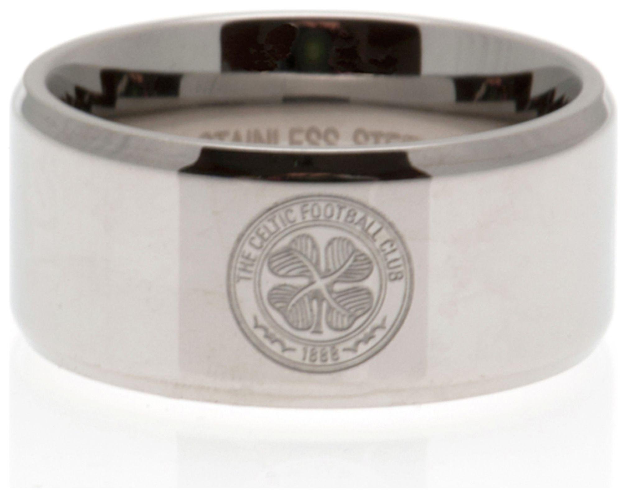 Stainless Steel Celtic Ring - Size R