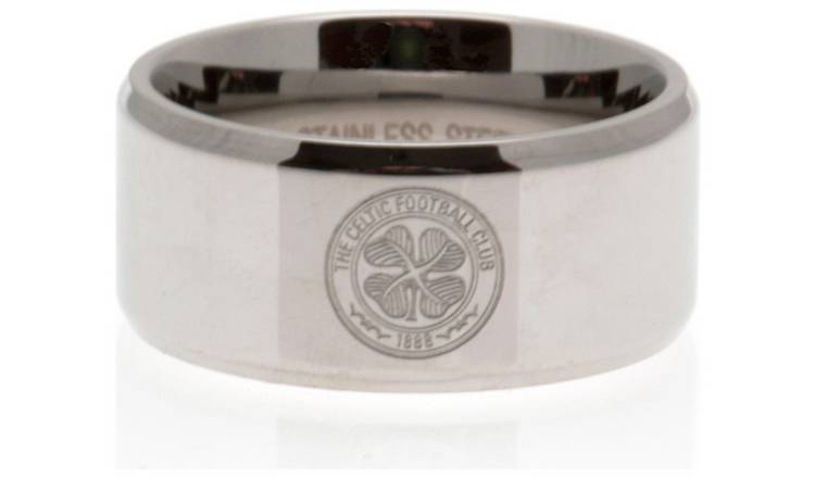 Stainless Steel Celtic Ring - Size R