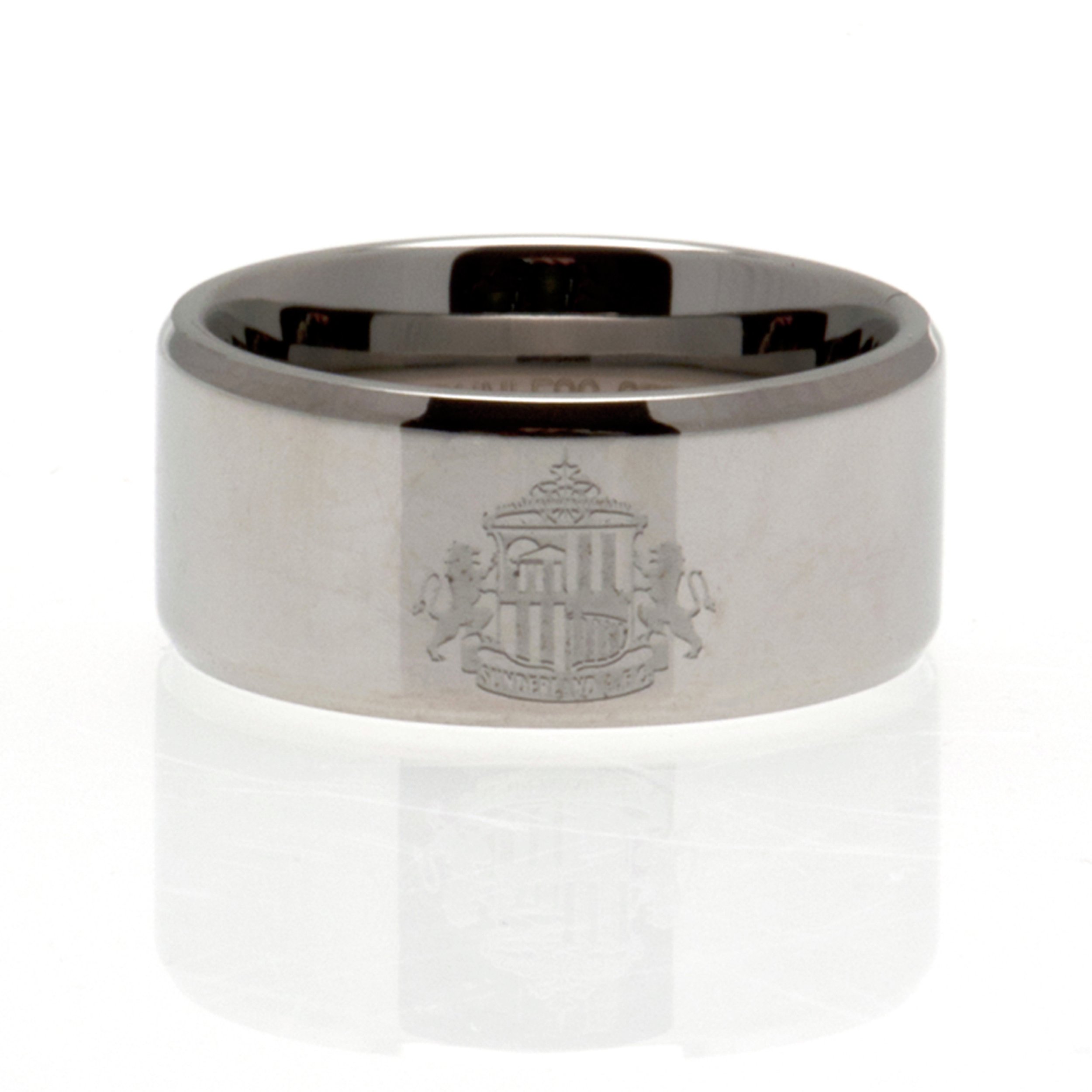 Stainless Steel Sunderland Ring - Size X