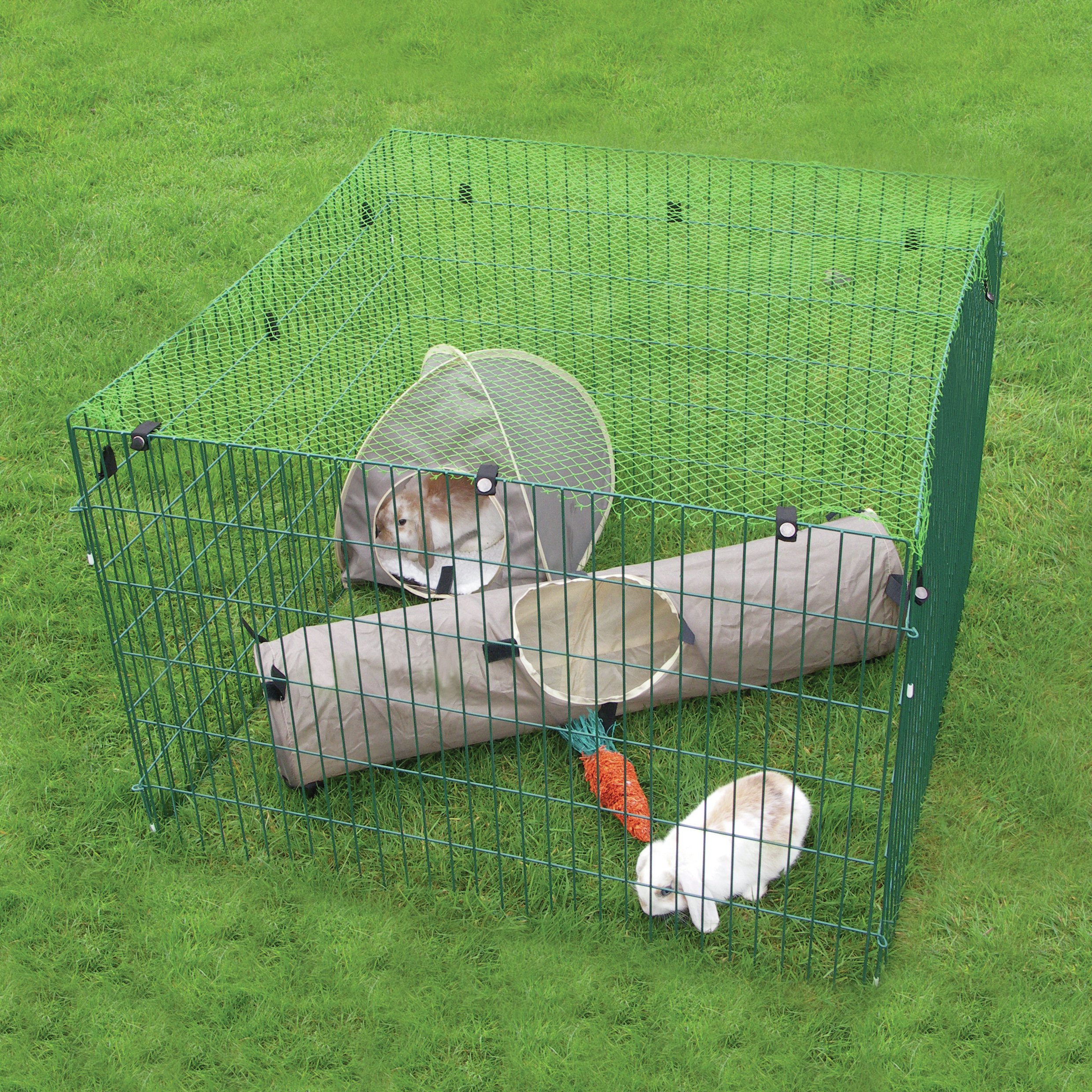 Deluxe Small Animal Play Pen with Net