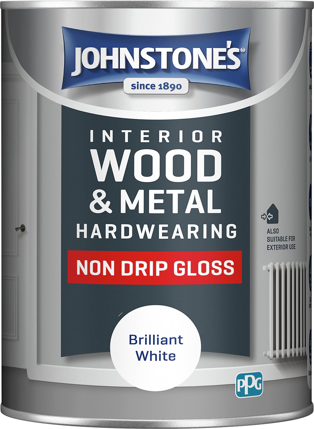 Johnstone's White Non Drip Gloss 1.25L review