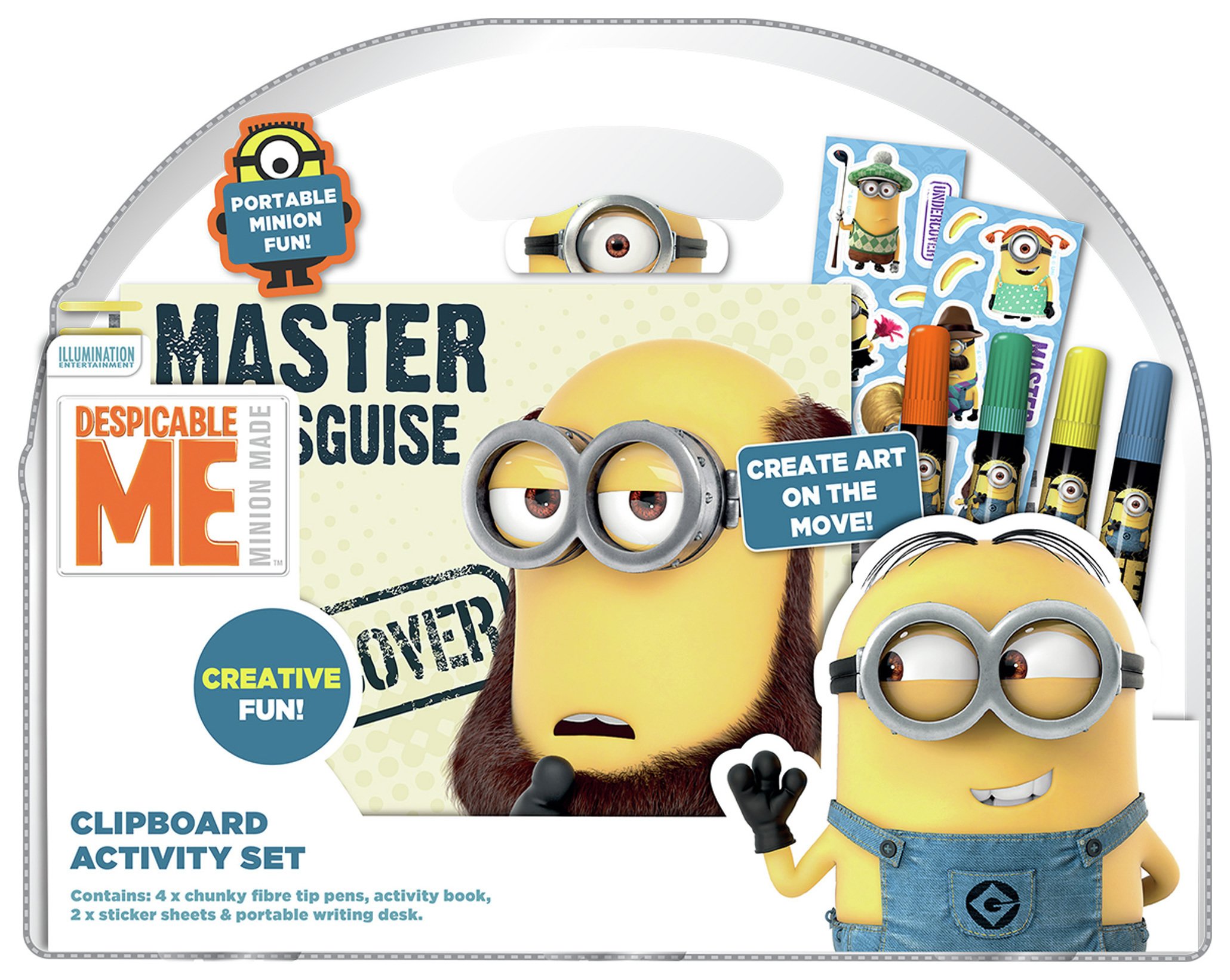 Despicable Me Clipboard Activity Set