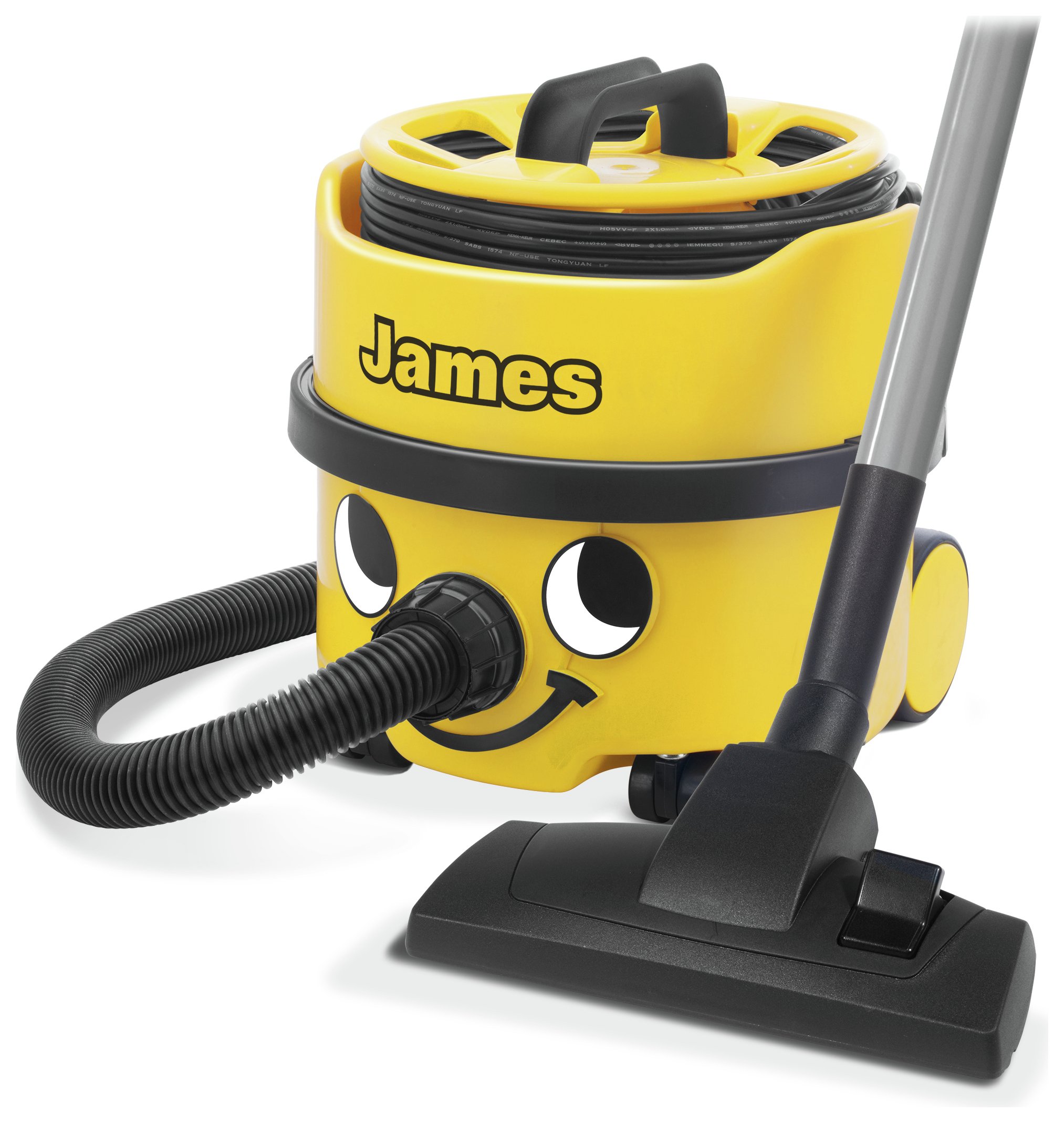 James JVP 180-11 Bagged Cylinder Vacuum Cleaner