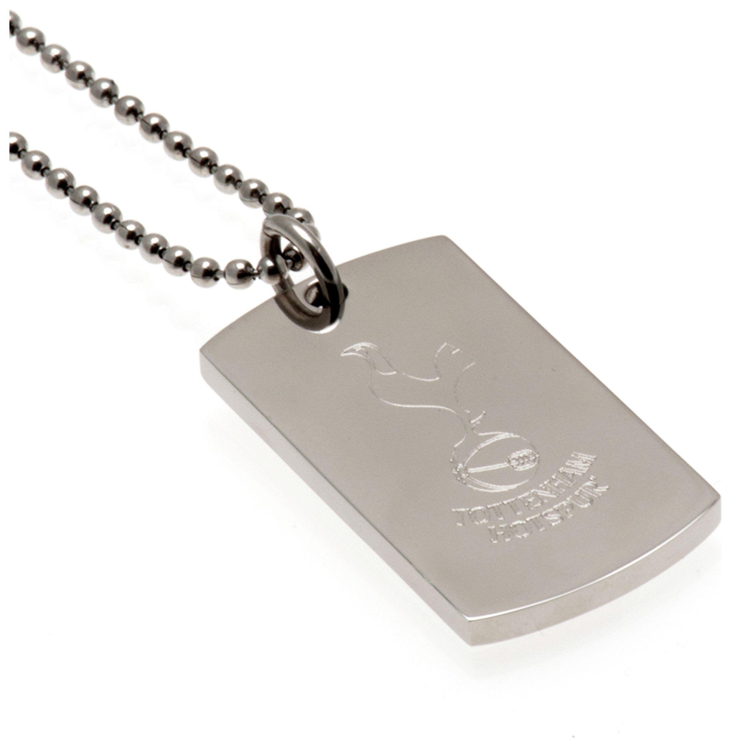 Tottenham Hotspur FC Stainless Steel Dogtag and Chain