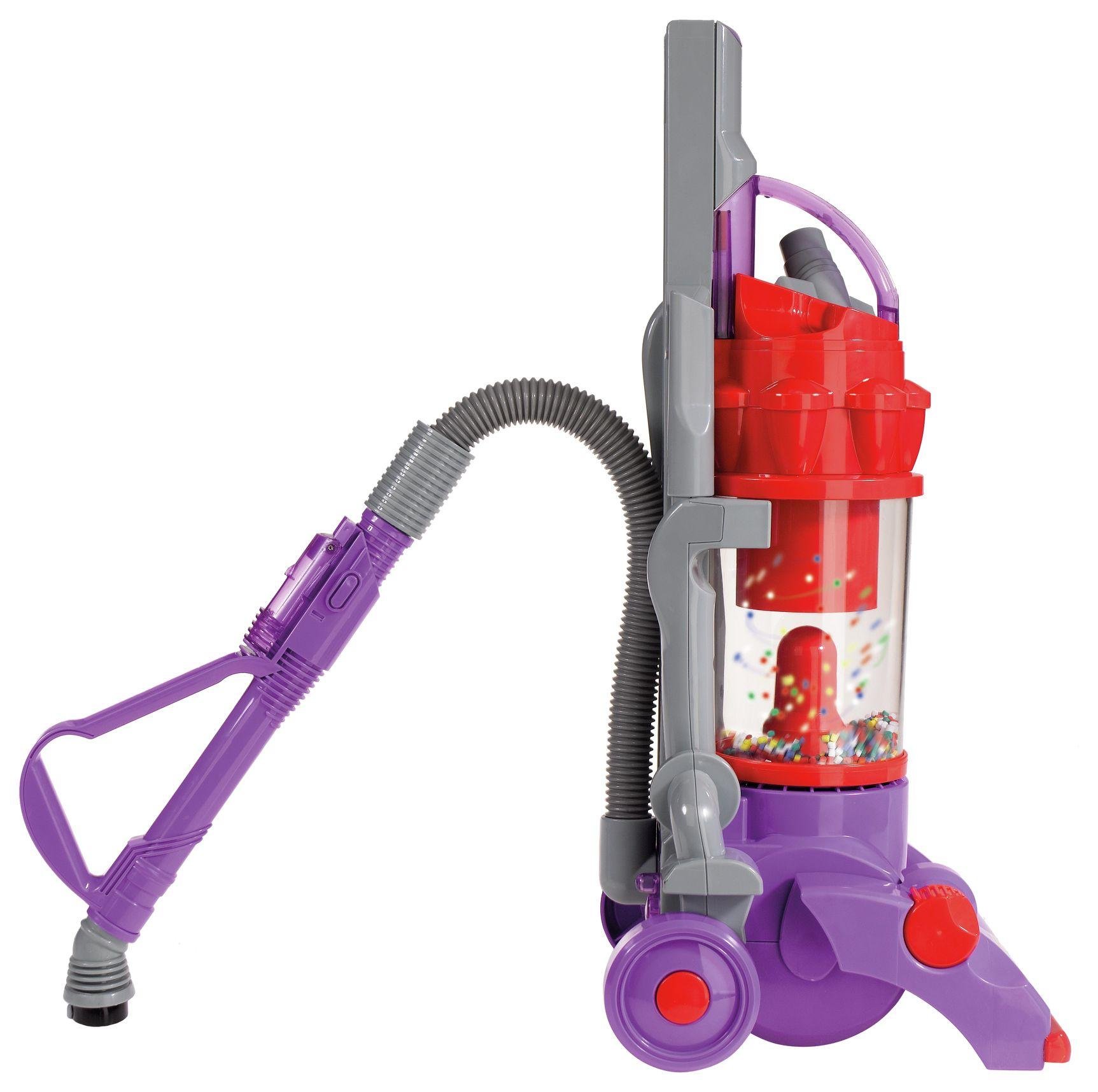 yellow dyson toy vacuum