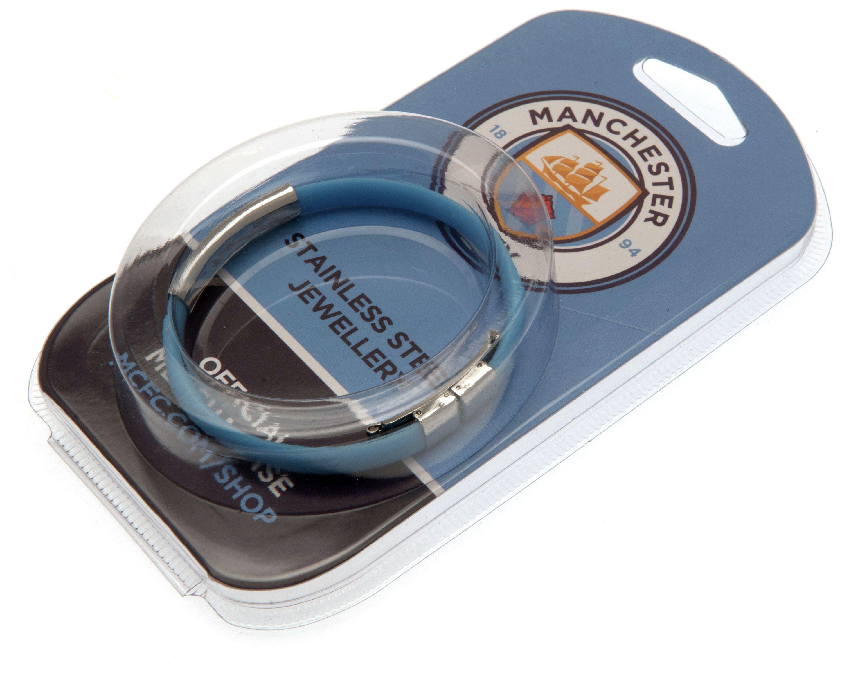 Stainless Steel and Rubber Man City Bracelet Review