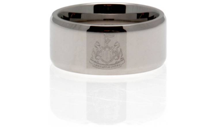 Stainless Steel Newcastle Ring - Size R