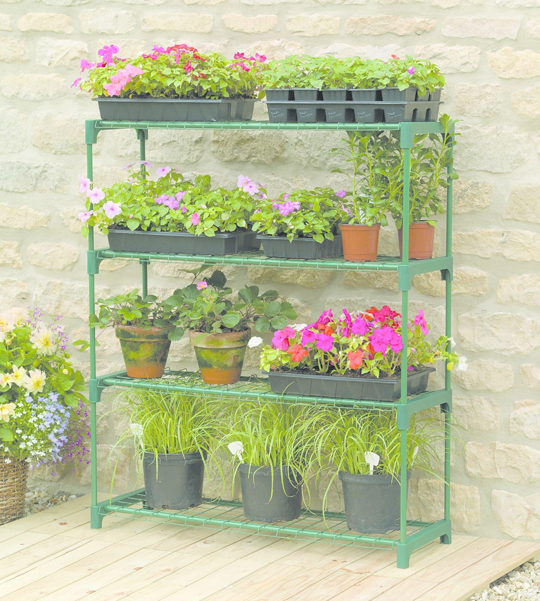 Gardman Greenhouse Storage and Double Shelving Pack
