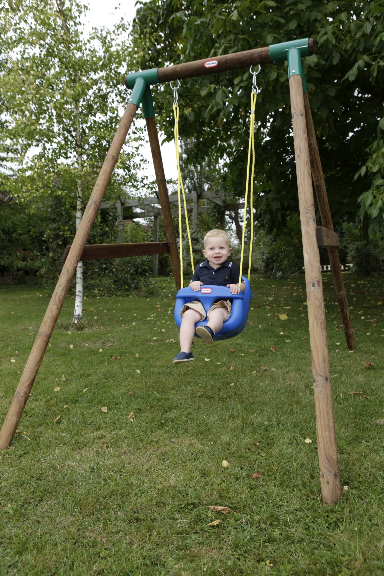 Little Tikes High Back Toddler Swing Seat - Blue