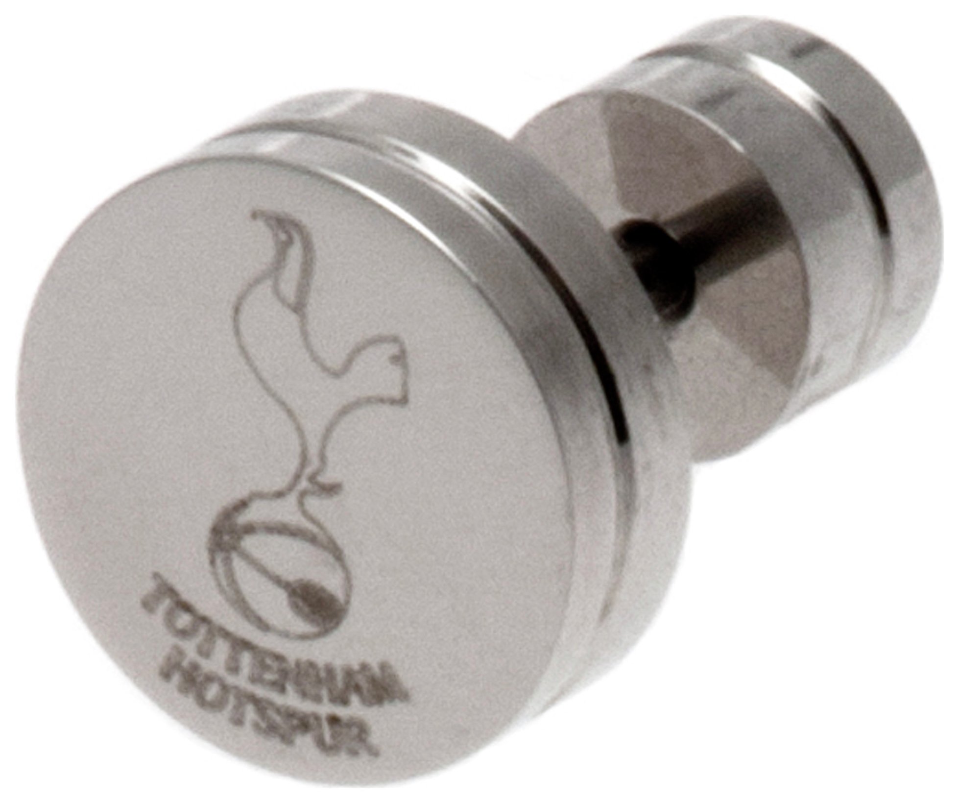 Stainless Steel Tottenham Hotspur Crest Stud Earring