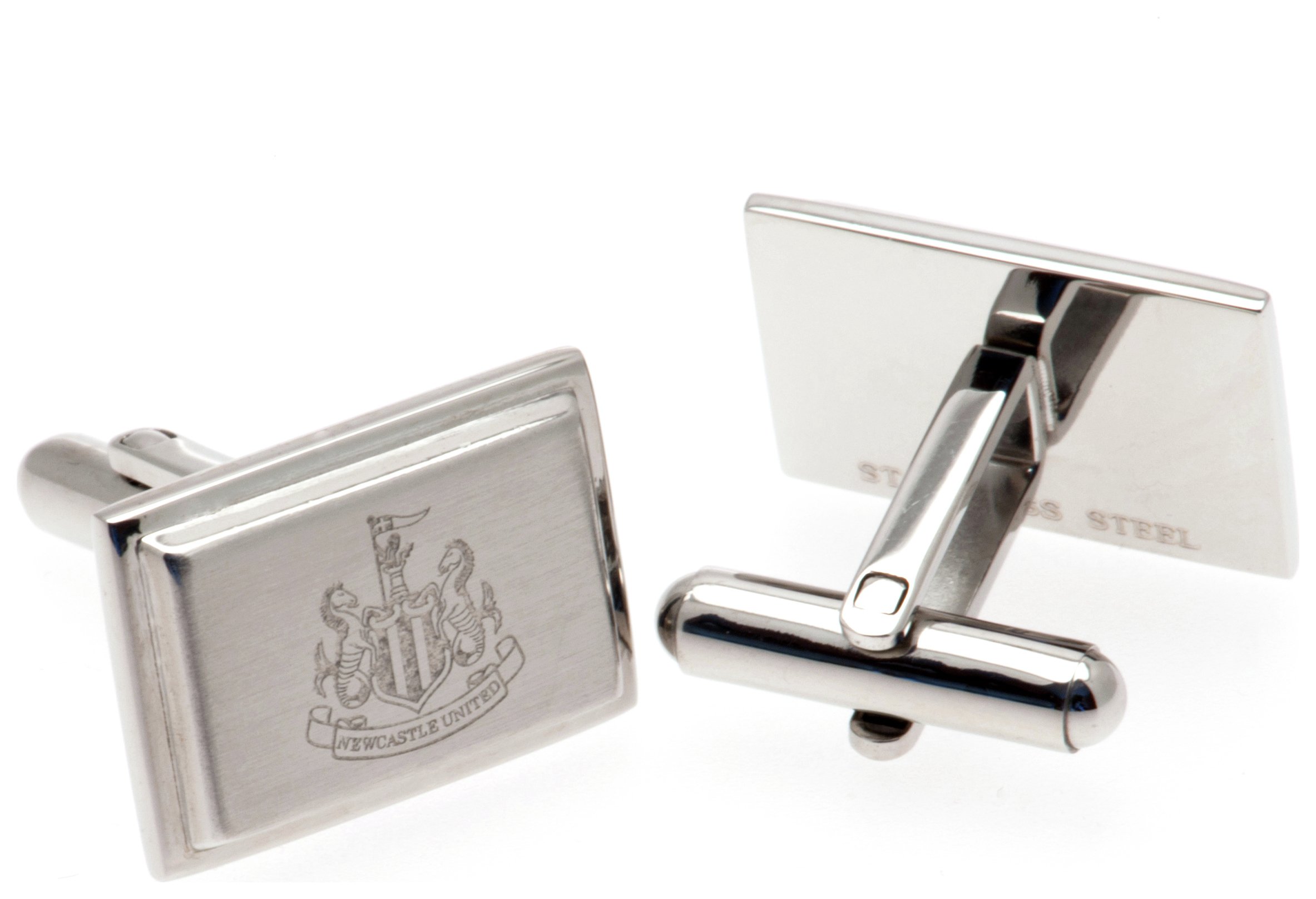 Stainless Steel Newcastle Utd Crest Cufflinks