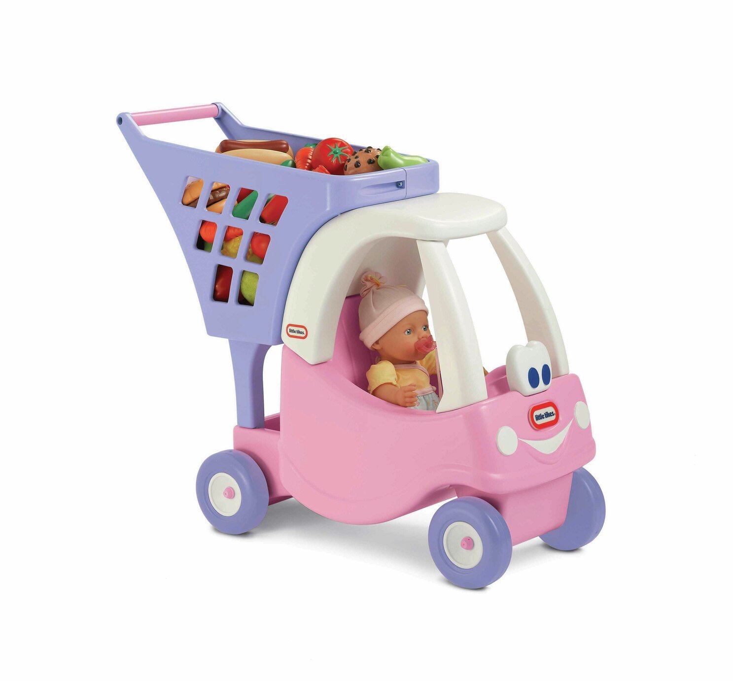 Little Tikes Princess Cozy Coupe Shopping Cart Ride On