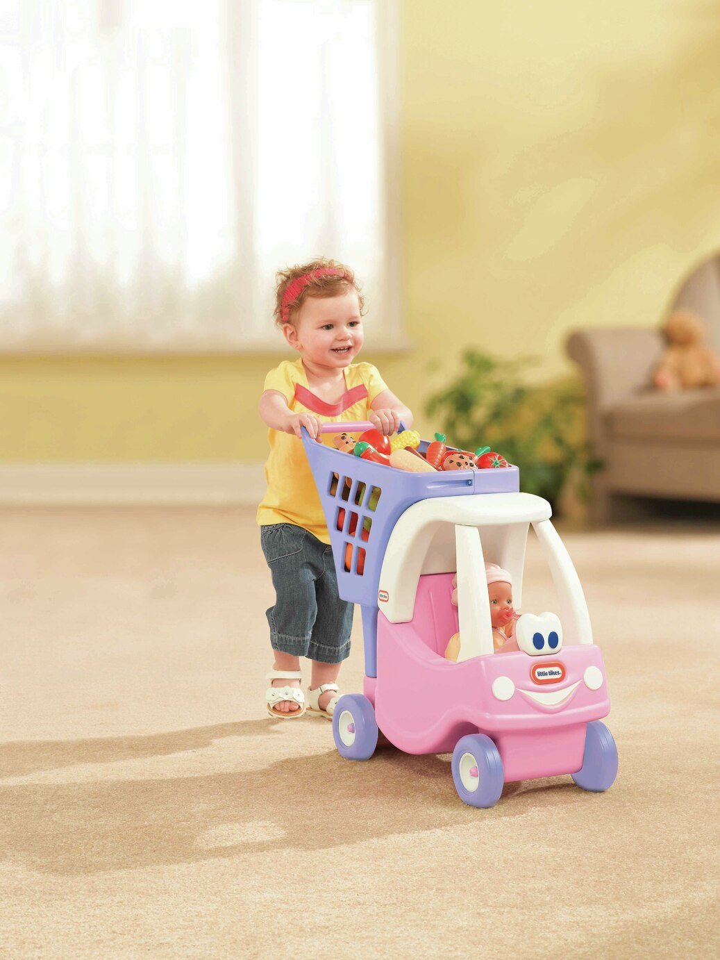 little tikes cozy coupe shopping cart