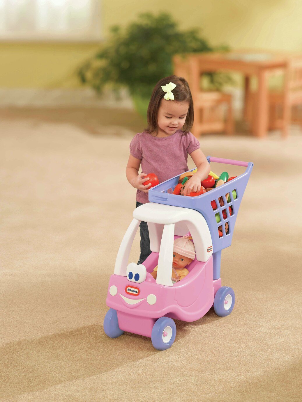 Little Tikes Princess Cozy Coupe Shopping Cart Ride On Review