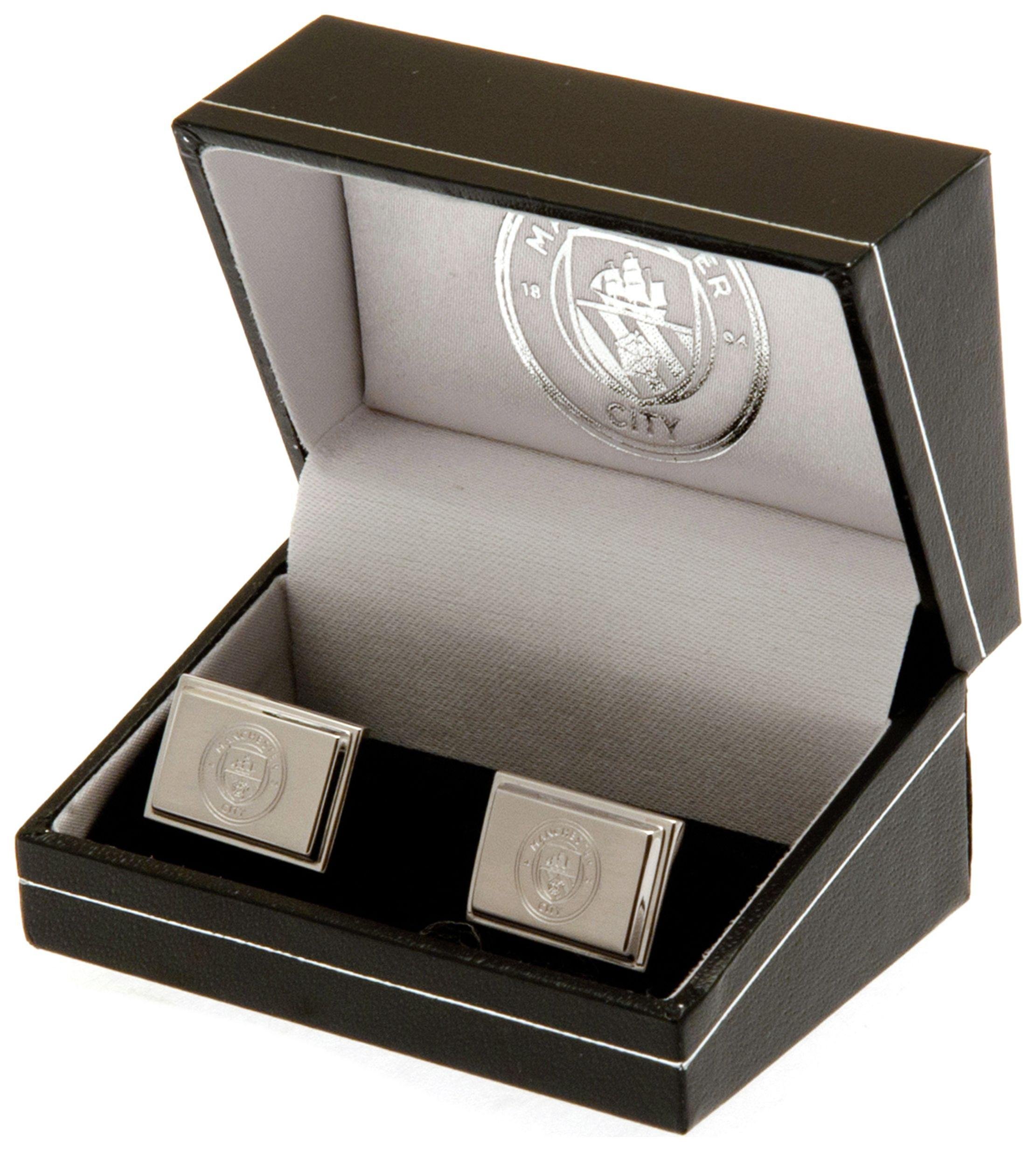 Stainless Steel Man City Crest Cufflinks Review