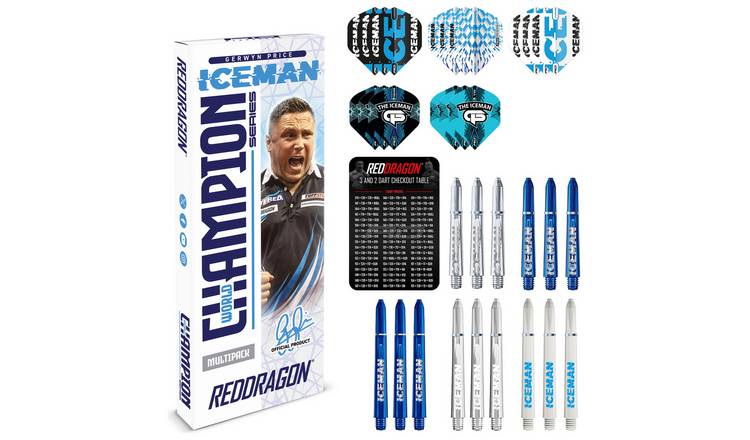 Red Dragon Gerwyn Price Iceman Darts Accessories Pack