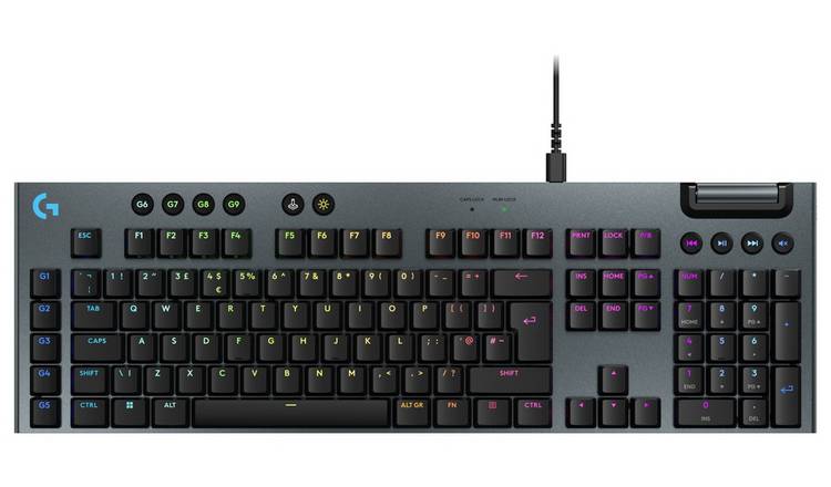 Logitech G915 X Wired Gaming Keyboard - Black