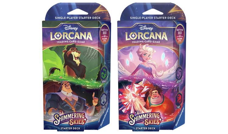 Disney Lorcana Starter Deck Trading Card-Set of 5