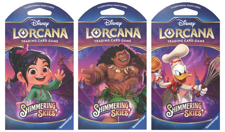 Disney Lorcana Booster 3 Packs Trading Card-Set of 5