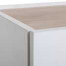 Buy Habitat Skandi 3 Door Sideboard - White Two Tone | Sideboards | Argos